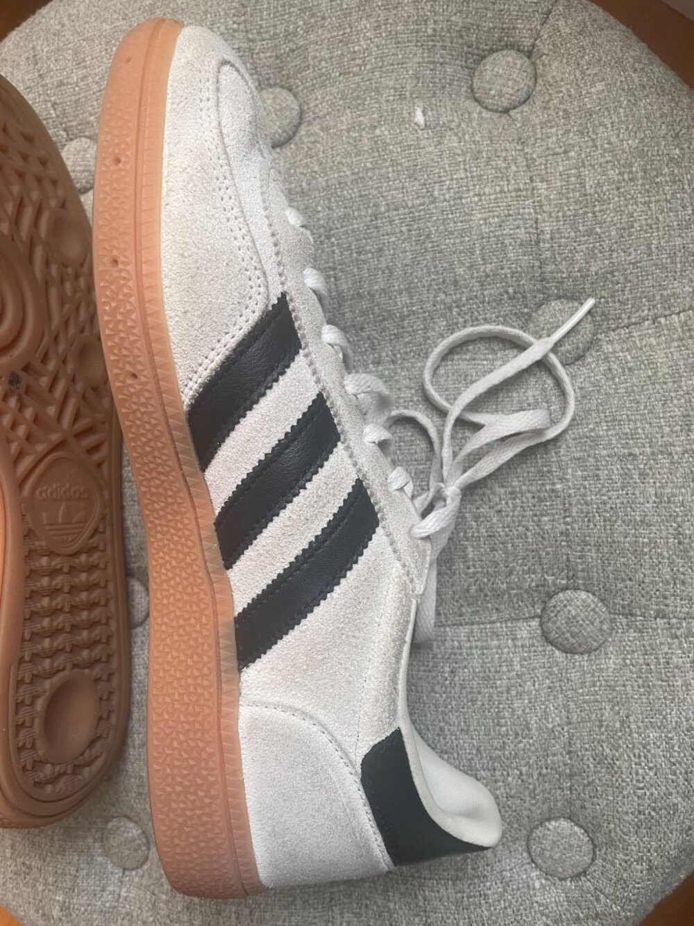 adidas Handball Spezial Sneakers, Alumina / Core Black / Cloud White, Women's 8 - Picture 10 of 11